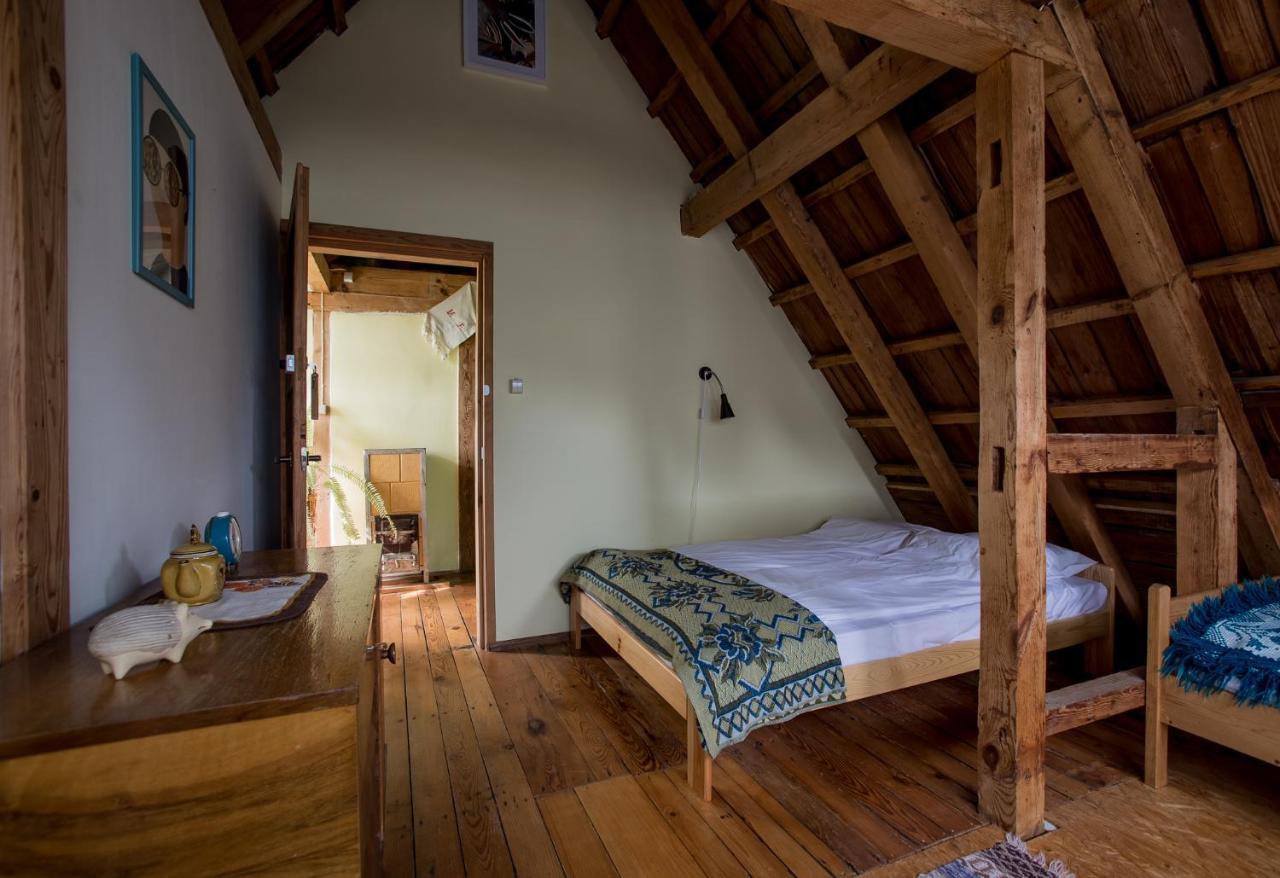 Morzelas Niebieski Domek Białowieża Exterior foto